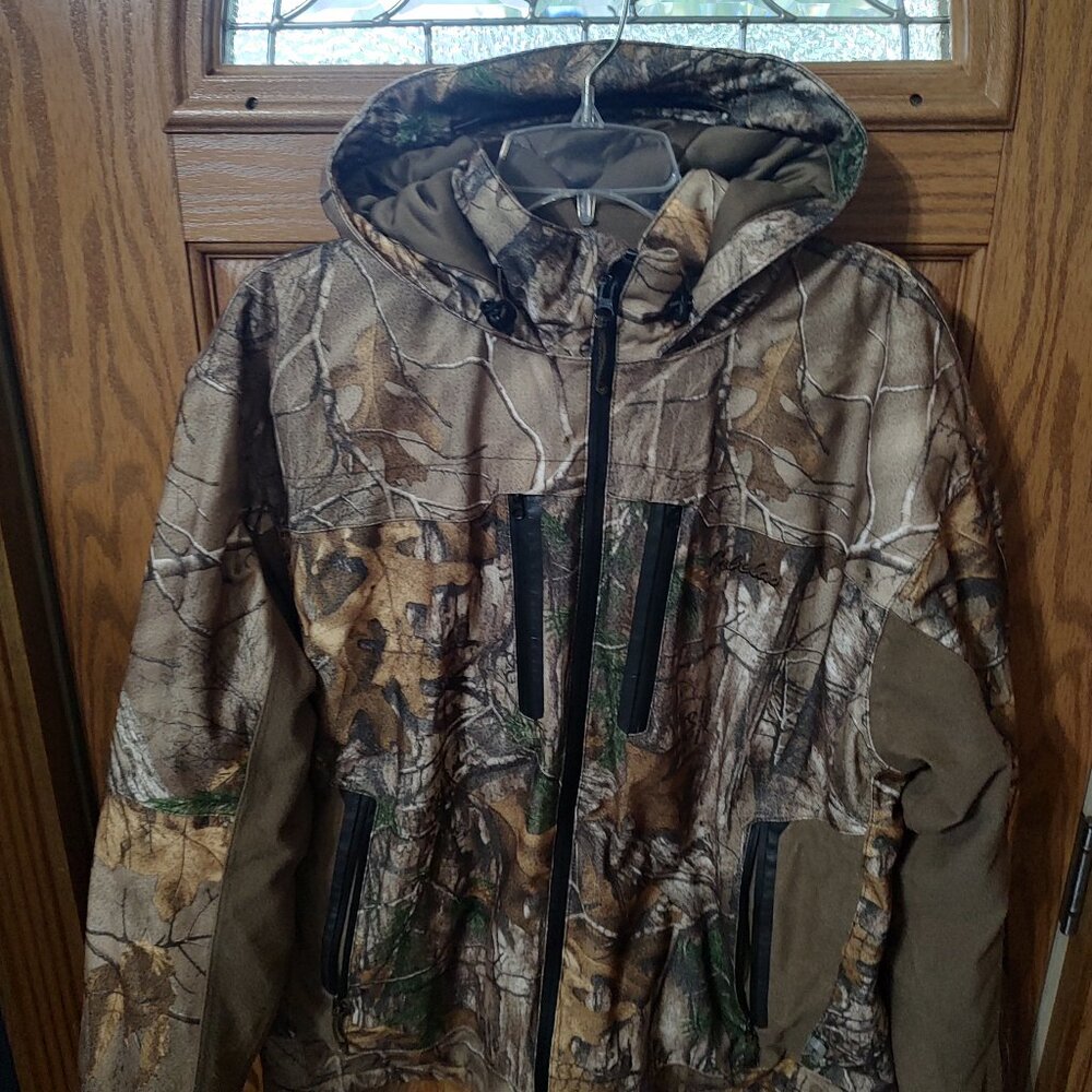 Camo hunting coat